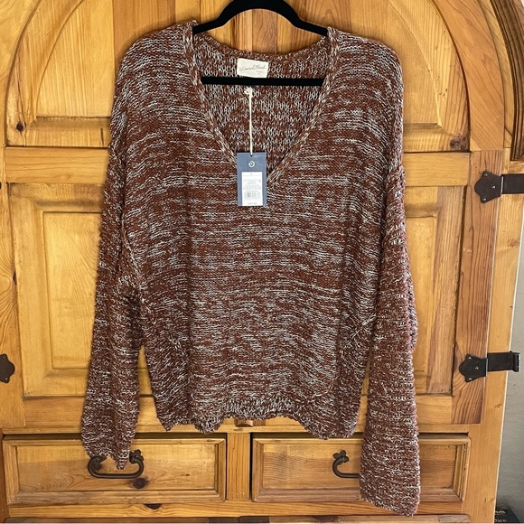NWT - Universal Threads - Brown and White Sweater - Size L - Picture 1 of 8